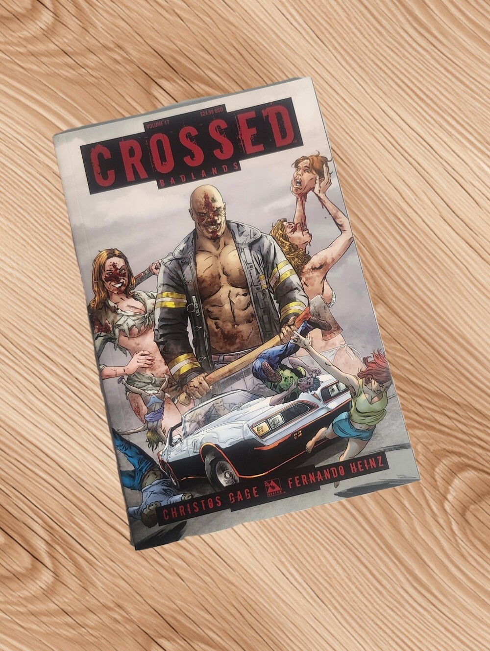 Crossed: Badlands Vol. 17 Horror Graphic Novel 🧟‍♂️